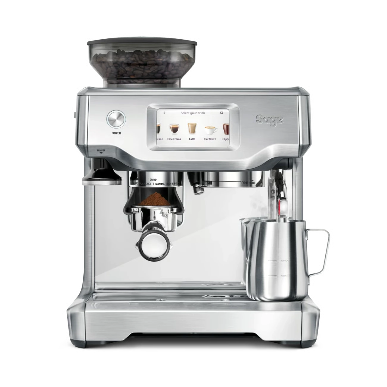 barista touch acero inoxidable