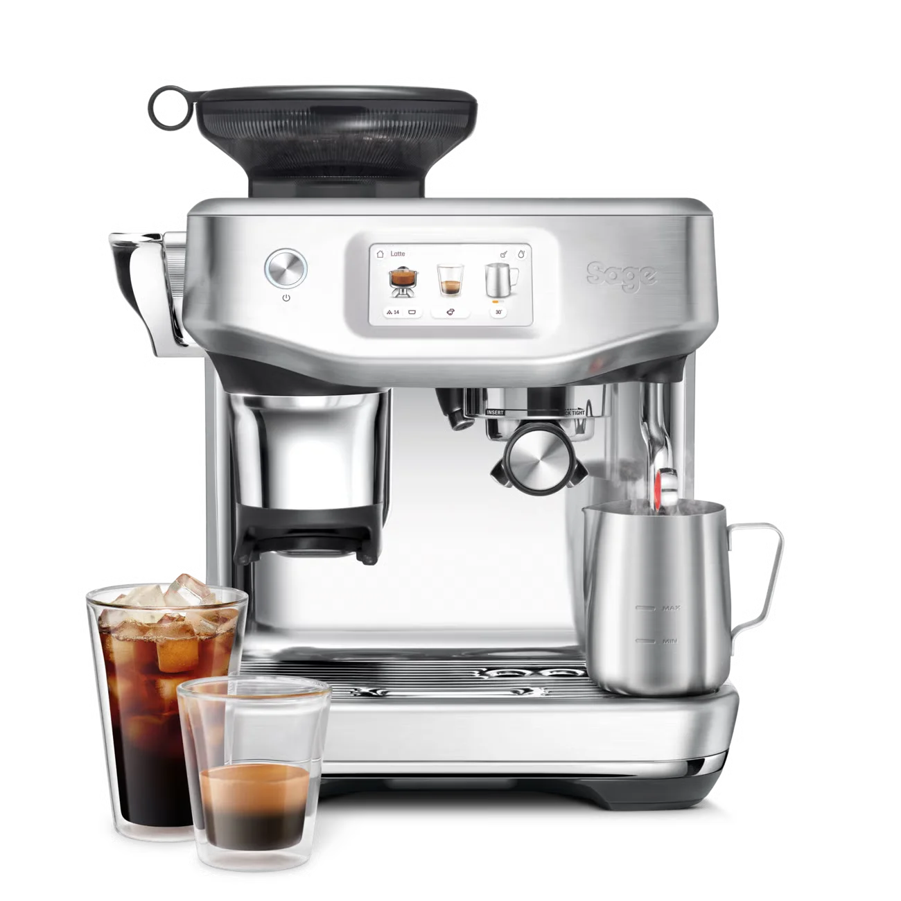 barista touch acero inoxidable