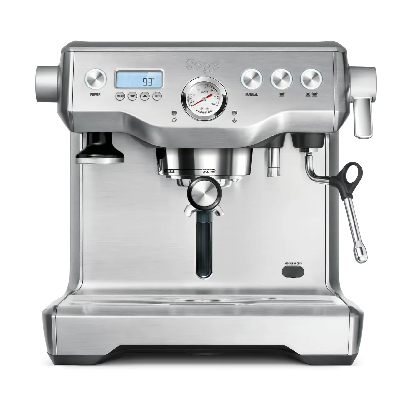 dual boiler acero inoxidable